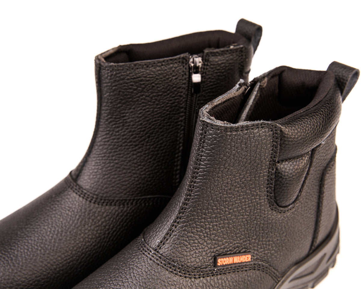 Storm Wander M620 Mid-Cut With Zip Safety Shoes